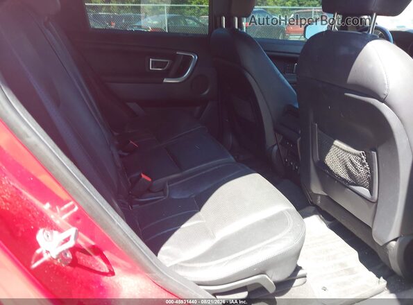 SALCR2BG4GH600646 2016 LAND ROVER DISCOVERY SPORT Red VIN კოდის სტიკერის ხედი