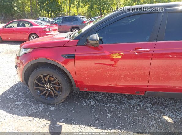 SALCR2BG4GH600646 2016 LAND ROVER DISCOVERY SPORT Red წინა ხედი