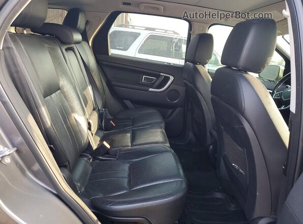 SALCR2BG5GH545883 2016 LAND ROVER DISCOVERY Gray უკანა სალონის ხედი
