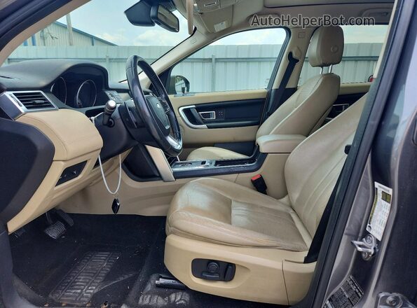 SALCR2BG5GH554468 2016 LAND ROVER DISCOVERY Gray Вид салону спереду