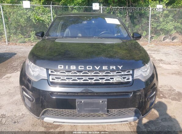 SALCR2BG6HH669078 2017 LAND ROVER DISCOVERY SPORT Black Vista del cuadro de instrumentos