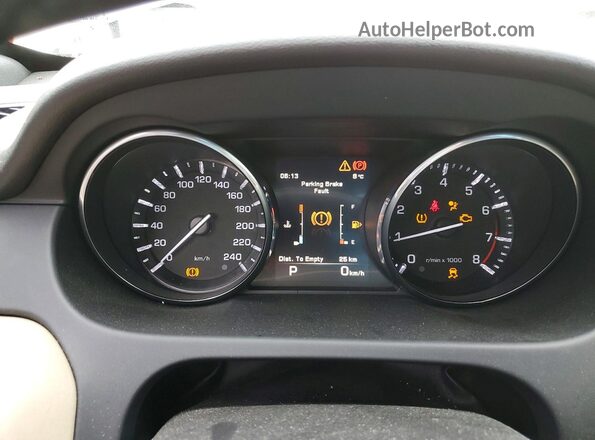 SALCR2BG8GH577405 2016 LAND ROVER DISCOVERY White Instrument cluster view