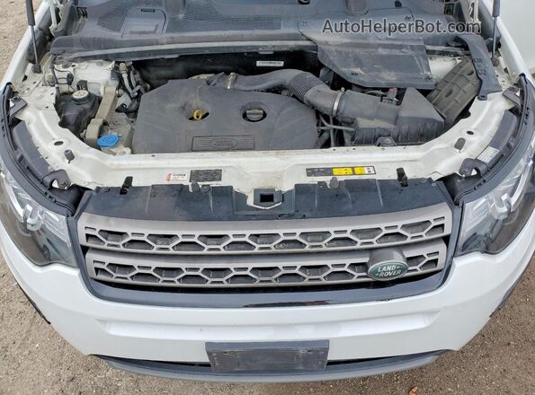 SALCR2BG8GH577405 2016 LAND ROVER DISCOVERY White Engine compartment view