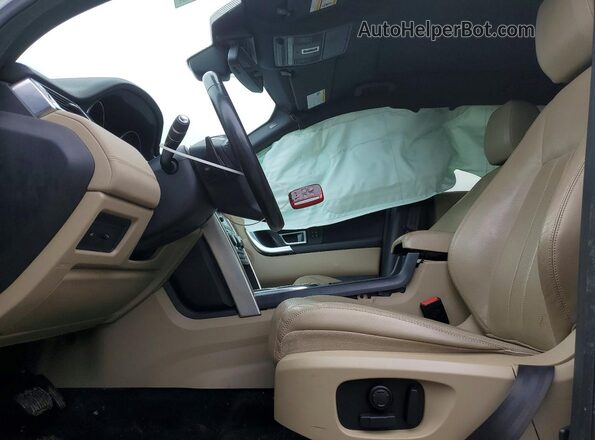 SALCR2BG8GH577405 2016 LAND ROVER DISCOVERY White Front interior view
