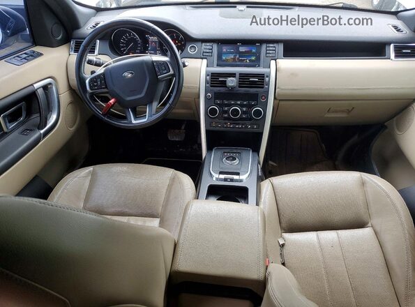 SALCR2BG8GH577405 2016 LAND ROVER DISCOVERY White Dashboard view