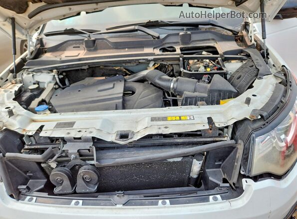 SALCR2BG9GH605843 2016 LAND ROVER DISCOVERY White Vista del compartimento del motor