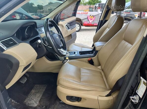 SALCR2BGXGH613269 2016 LAND ROVER DISCOVERY Black Vista interior delantera