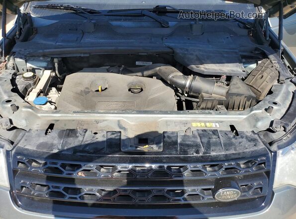 SALCR2BGXHH684442 2017 LAND ROVER DISCOVERY Teal Rear interior view