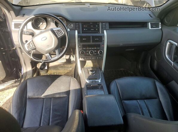 SALCR2FX0KH782591 2019 LAND ROVER DISCOVERY Blue Вид панелі приладів