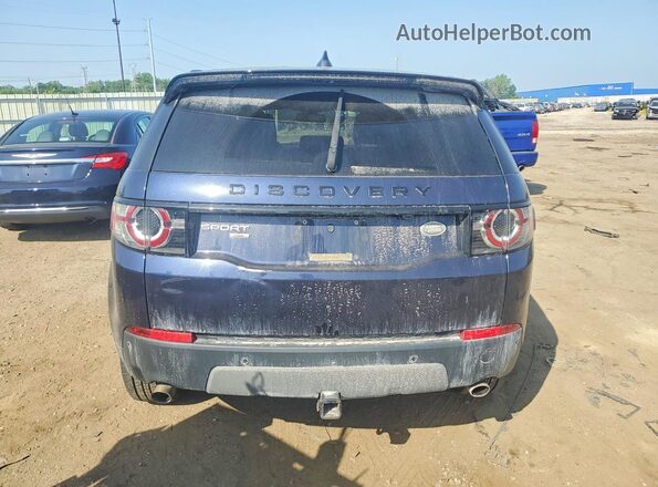 SALCR2FX0KH782591 2019 LAND ROVER DISCOVERY Blue Вид ззаду