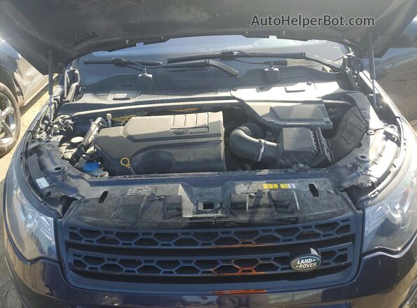 SALCR2FX0KH782591 2019 LAND ROVER DISCOVERY Blue Вид підкапотного простору