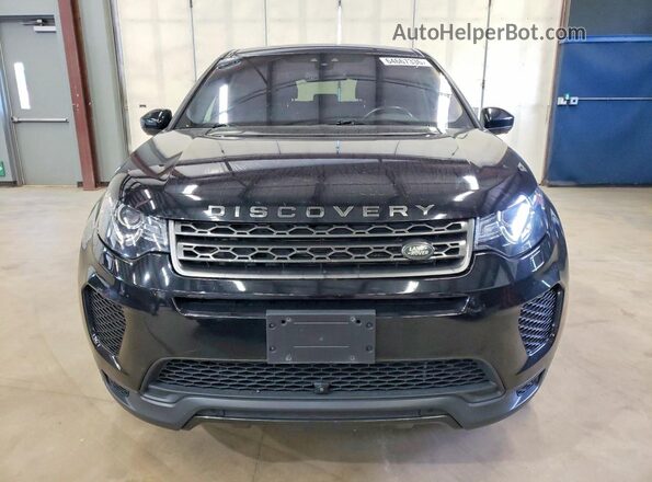 SALCR2FX0KH829781 2019 LAND ROVER DISCOVERY Black წინა ხედი