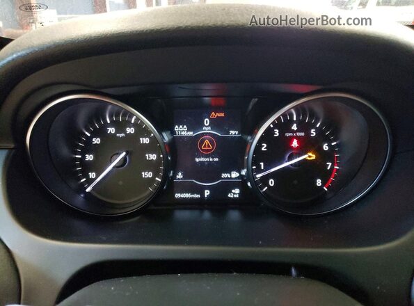 SALCR2FX0KH829781 2019 LAND ROVER DISCOVERY Black ხელსაწყოთა პანელის ხედი