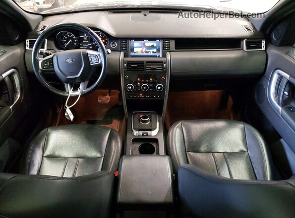 SALCR2FX0KH829781 2019 LAND ROVER DISCOVERY Black წინა პანელის ხედი