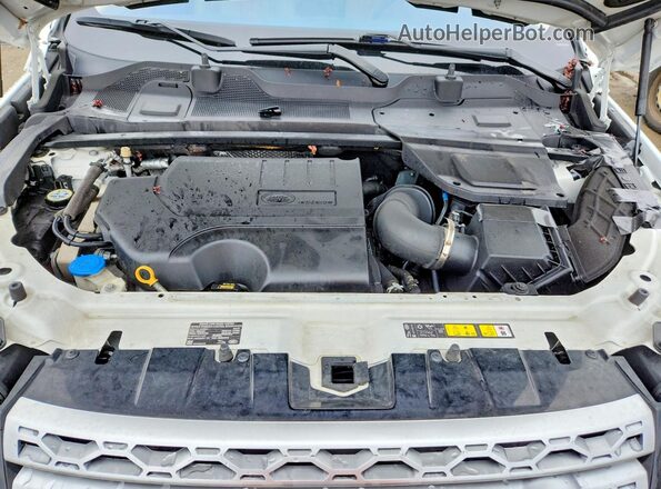 SALCR2FX1KH790523 2019 LAND ROVER DISCOVERY White ძრავის განყოფილების ხედი