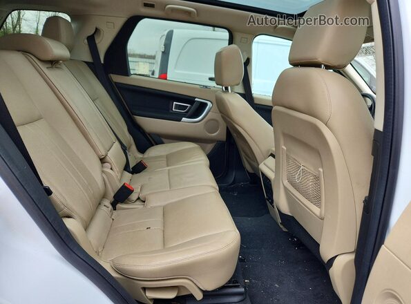 SALCR2FX1KH790523 2019 LAND ROVER DISCOVERY White უკანა სალონის ხედი