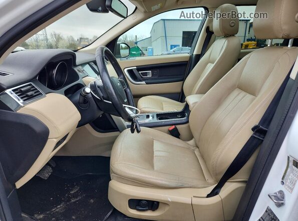 SALCR2FX1KH790523 2019 LAND ROVER DISCOVERY White წინა სალონის ხედი