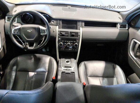 SALCR2FX3KH806334 2019 LAND ROVER DISCOVERY Blue Dashboard view