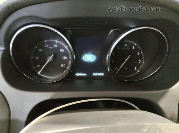 SALCR2FX3KH806334 2019 LAND ROVER DISCOVERY Blue Instrument cluster view