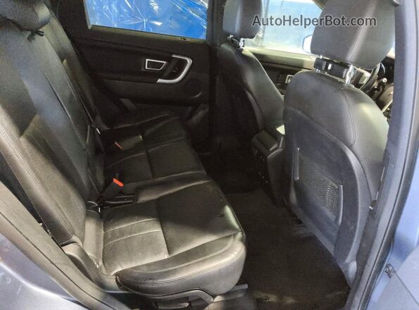 SALCR2FX3KH806334 2019 LAND ROVER DISCOVERY Blue Rear interior view