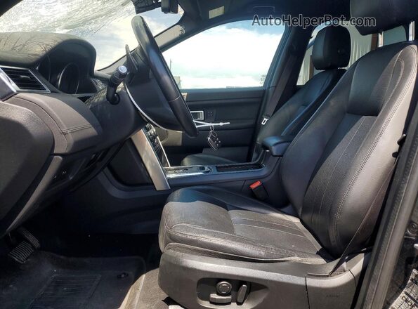 SALCR2FX4KH808528 2019 LAND ROVER DISCOVERY Black Вид салону спереду