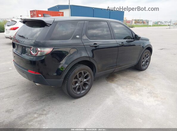 SALCR2FX5KH788094 2019 LAND ROVER DISCOVERY SPORT Black Tył prawy