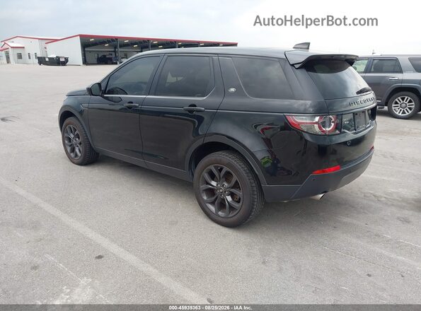 SALCR2FX5KH788094 2019 LAND ROVER DISCOVERY SPORT Black Tył lewy