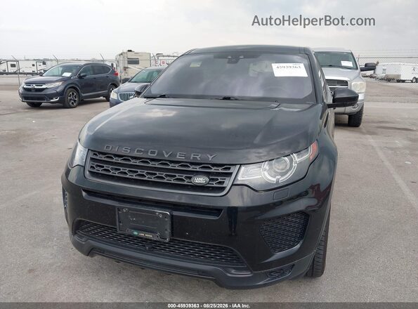 SALCR2FX5KH788094 2019 LAND ROVER DISCOVERY SPORT Black Widok z przodu