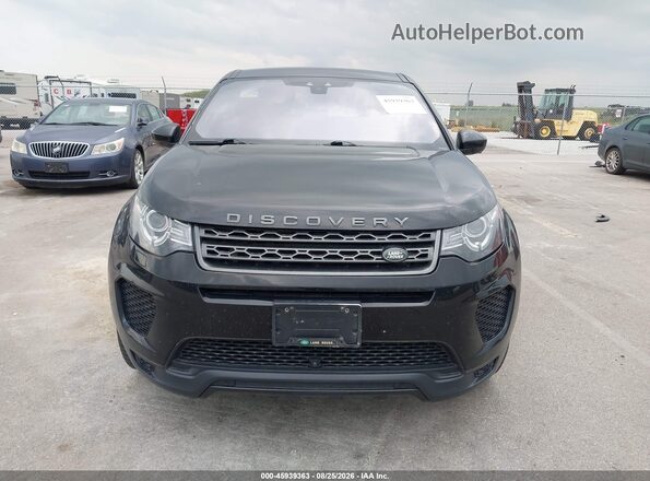 SALCR2FX5KH788094 2019 LAND ROVER DISCOVERY SPORT Black Widok zestawu wskaźników