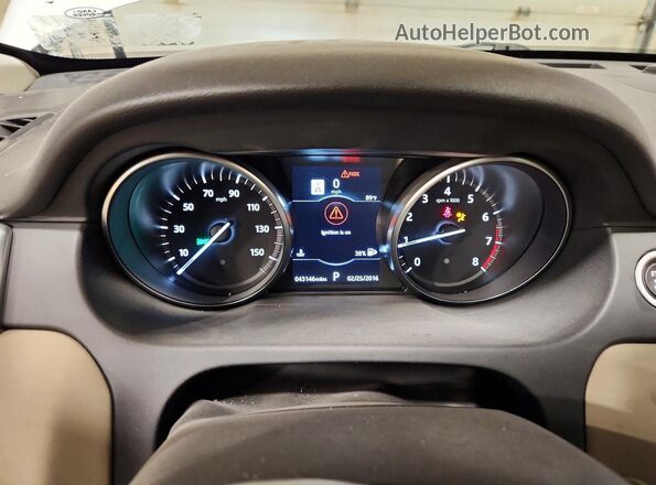 SALCR2FX9KH784694 2019 LAND ROVER DISCOVERY White Instrument cluster view