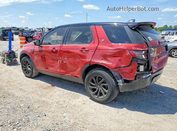 SALCR2RX0JH752579 2018 LAND ROVER DISCOVERY Красный Задняя левая четверть