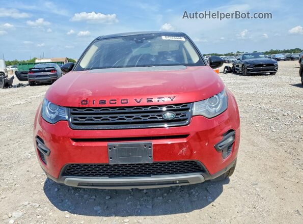 SALCR2RX0JH752579 2018 LAND ROVER DISCOVERY Красный Вид спереди