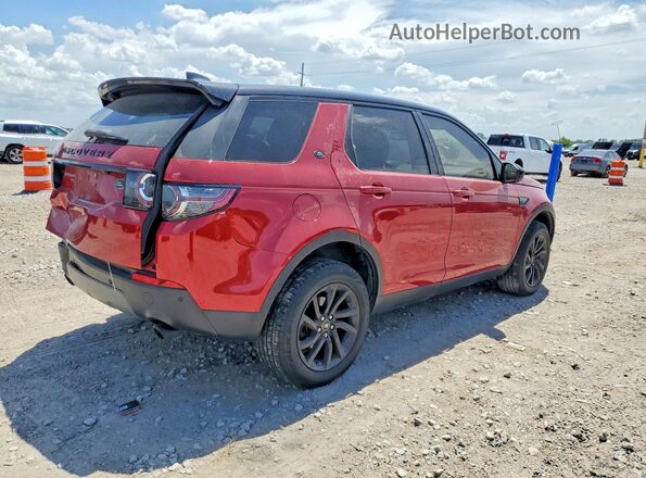 SALCR2RX0JH752579 2018 LAND ROVER DISCOVERY Красный Задняя правая четверть