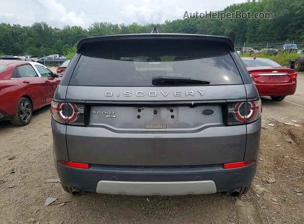 SALCR2RX2JH739400 2018 LAND ROVER DISCOVERY Gray უკანა ხედი