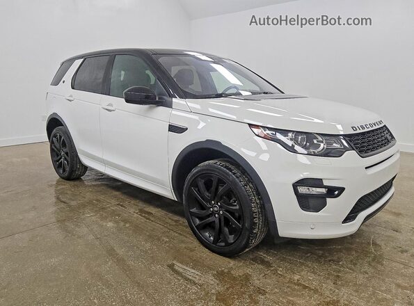 SALCR2RX2JH771974 2018 LAND ROVER DISCOVERY White Front right