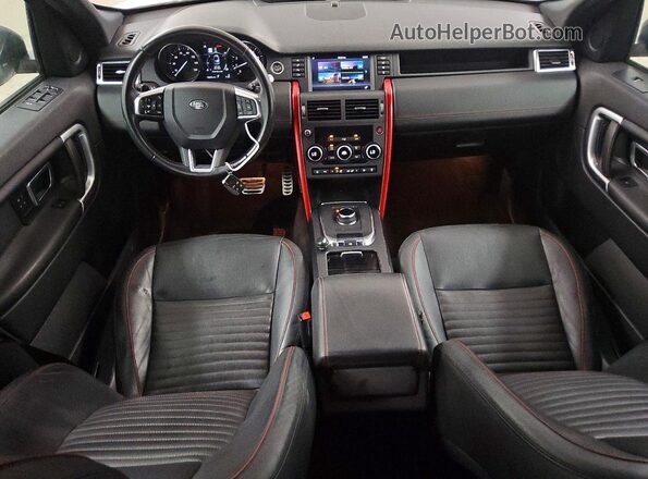 SALCR2RX2JH771974 2018 LAND ROVER DISCOVERY White Dashboard view