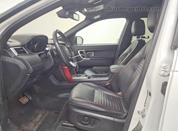 SALCR2RX2JH771974 2018 LAND ROVER DISCOVERY White Front interior view