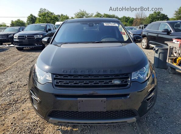SALCR2RX7JH759996 2018 LAND ROVER DISCOVERY Black Դիմացի տեսք