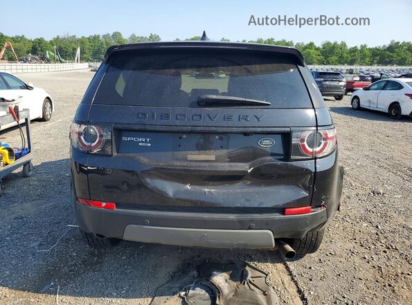 SALCR2RX7JH759996 2018 LAND ROVER DISCOVERY Black Հետևի տեսք