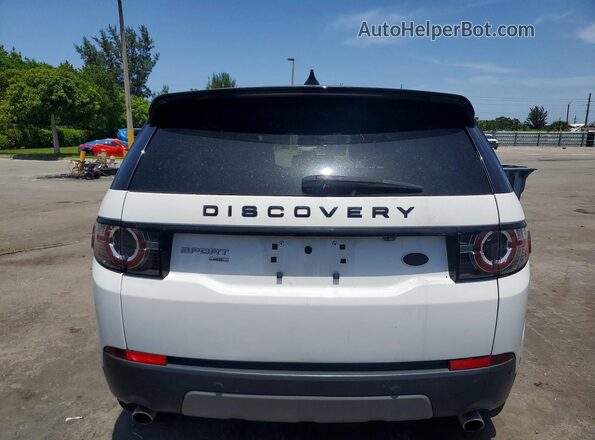 SALCR2RX9JH778744 2018 LAND ROVER DISCOVERY White Widok z tyłu