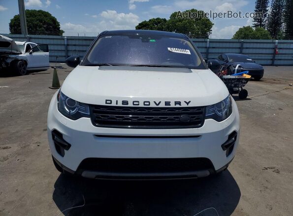 SALCR2RX9JH778744 2018 LAND ROVER DISCOVERY White Widok z przodu