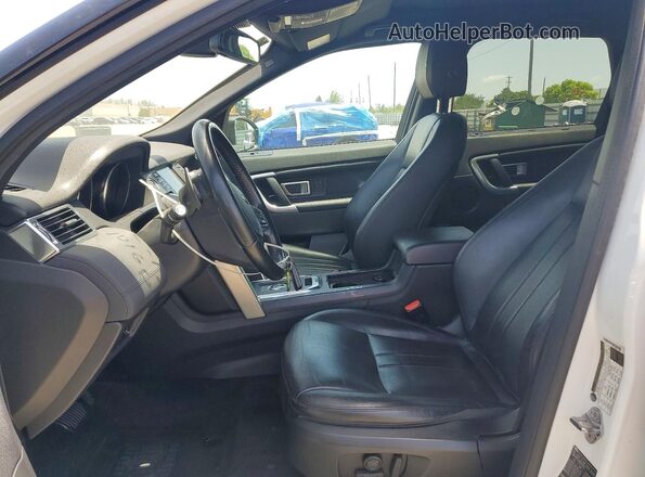 SALCR2RX9JH778744 2018 LAND ROVER DISCOVERY White Widok wnętrza z przodu