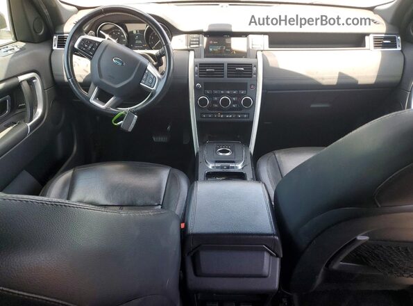 SALCR2RX9JH778744 2018 LAND ROVER DISCOVERY White Widok deski rozdzielczej