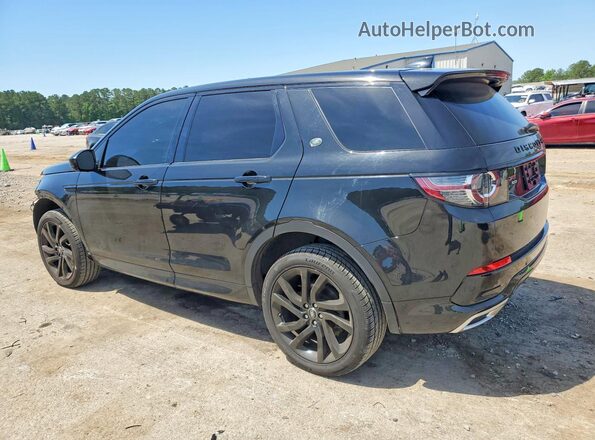 SALCR2SX0JH756352 2018 LAND ROVER DISCOVERY Black უკანა მარცხენა