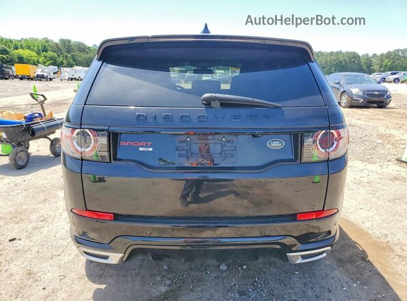 SALCR2SX0JH756352 2018 LAND ROVER DISCOVERY Black უკანა ხედი