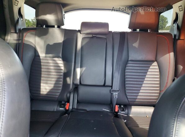 SALCR2SX0JH756352 2018 LAND ROVER DISCOVERY Black უკანა სავარძლების ხედი