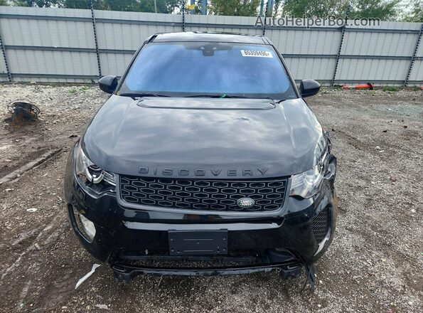SALCR2SX3JH731526 2018 LAND ROVER DISCOVERY Black Front view