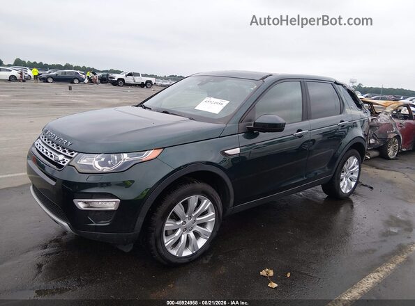 SALCT2BG0GH567372 2016 LAND ROVER DISCOVERY SPORT Green Առջևի ձախ երեք քառորդ տեսարան