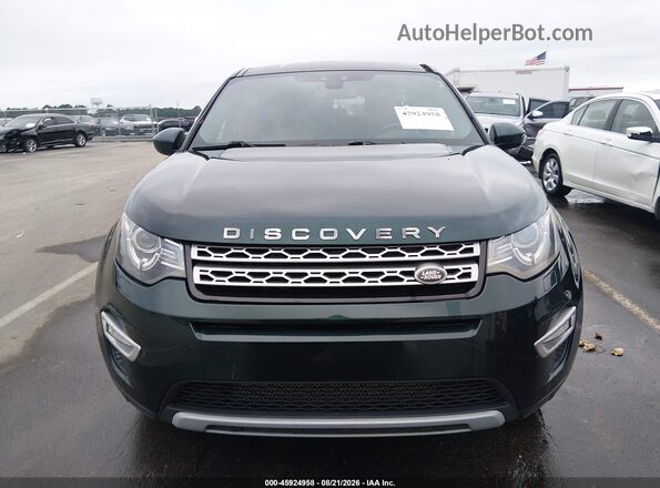 SALCT2BG0GH567372 2016 LAND ROVER DISCOVERY SPORT Green Սարքավորումների վահանակի տեսք