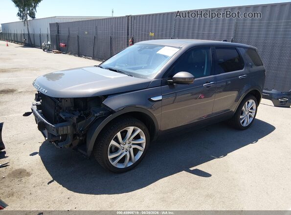SALCT2BG0HH661401 2017 LAND ROVER DISCOVERY SPORT Gray Առջևի ձախ երեք քառորդ տեսարան